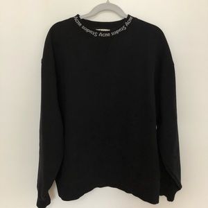 Acne Studios Yana Cotton Jersey Sweatshirt, XS